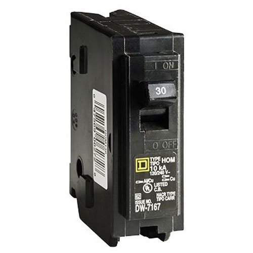 Single pole, 30 Amp, 120V type QP Circuit Breaker