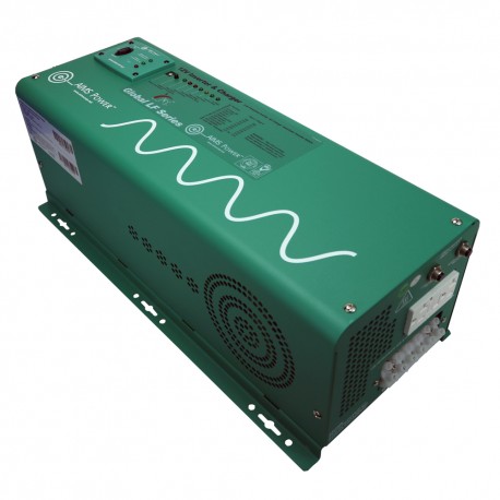 Aims 2500/5000 12V to 120V Pure Sine Wave Smart Power Inverter/Charger w/Transfer Switch with Installation Included