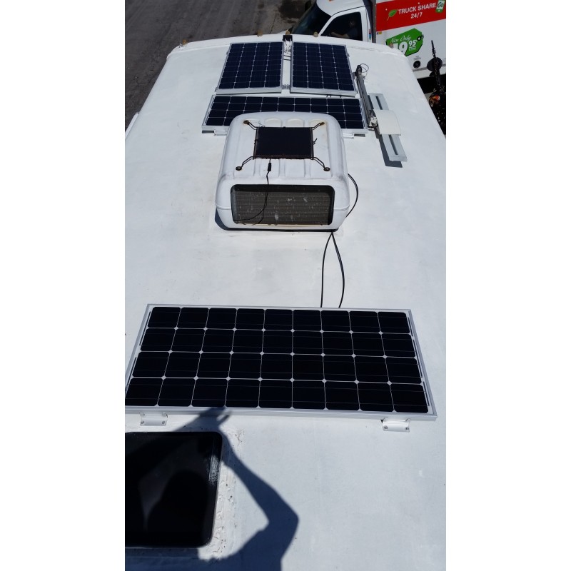 Kit Panel Solar Completo 1000w Autoinstalable Motorhome K3