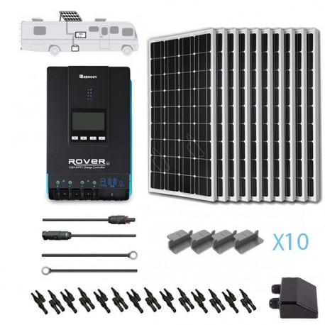 Kit Panel Solar Completo 1000w Autoinstalable Motorhome K3