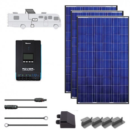 Domestic Panel 900W RV Solar Kit with Installation Included
