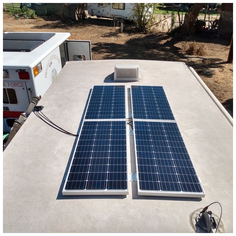 Renogy 12V 400W RV ECLIPSE Solar Kit with Installation Included