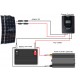 Flexible 12V 200W RV Solar Kit Installed