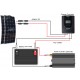 Flexible 12V 200W RV Solar Kit Installed