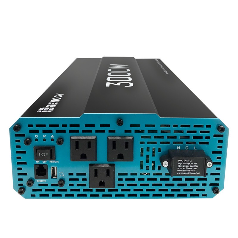 Renogy 12V 400W RV Solar Kit / Renogy 3000W PureSine Inverter / 30A