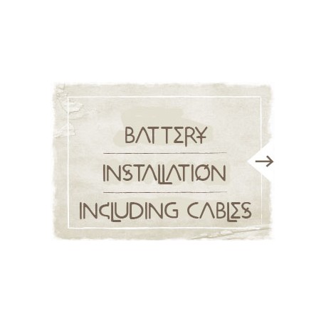 Battery Installation (Including battery cables)